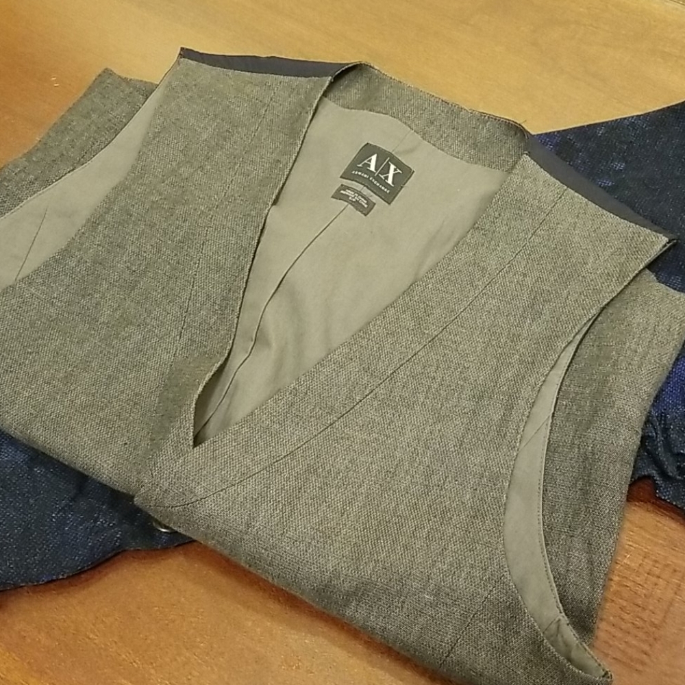 Armani Exchange Grey Vest